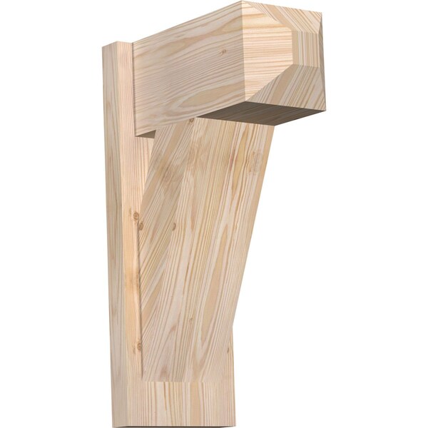 Ekena Millwork Traditional Craftsman Smooth Outlooker, Douglas Fir, 7 1/2"W x 14"D x 22"H OUT08X14X22TRA04SDF - main
